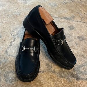 Black Gucci Loafers